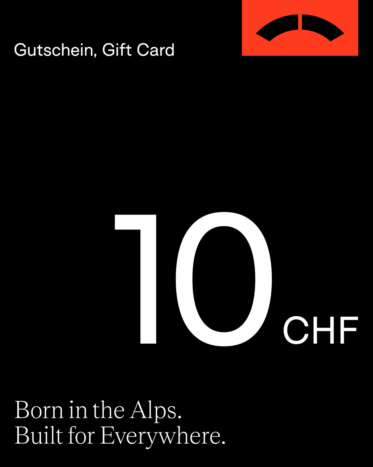Gutschein 10 CHF