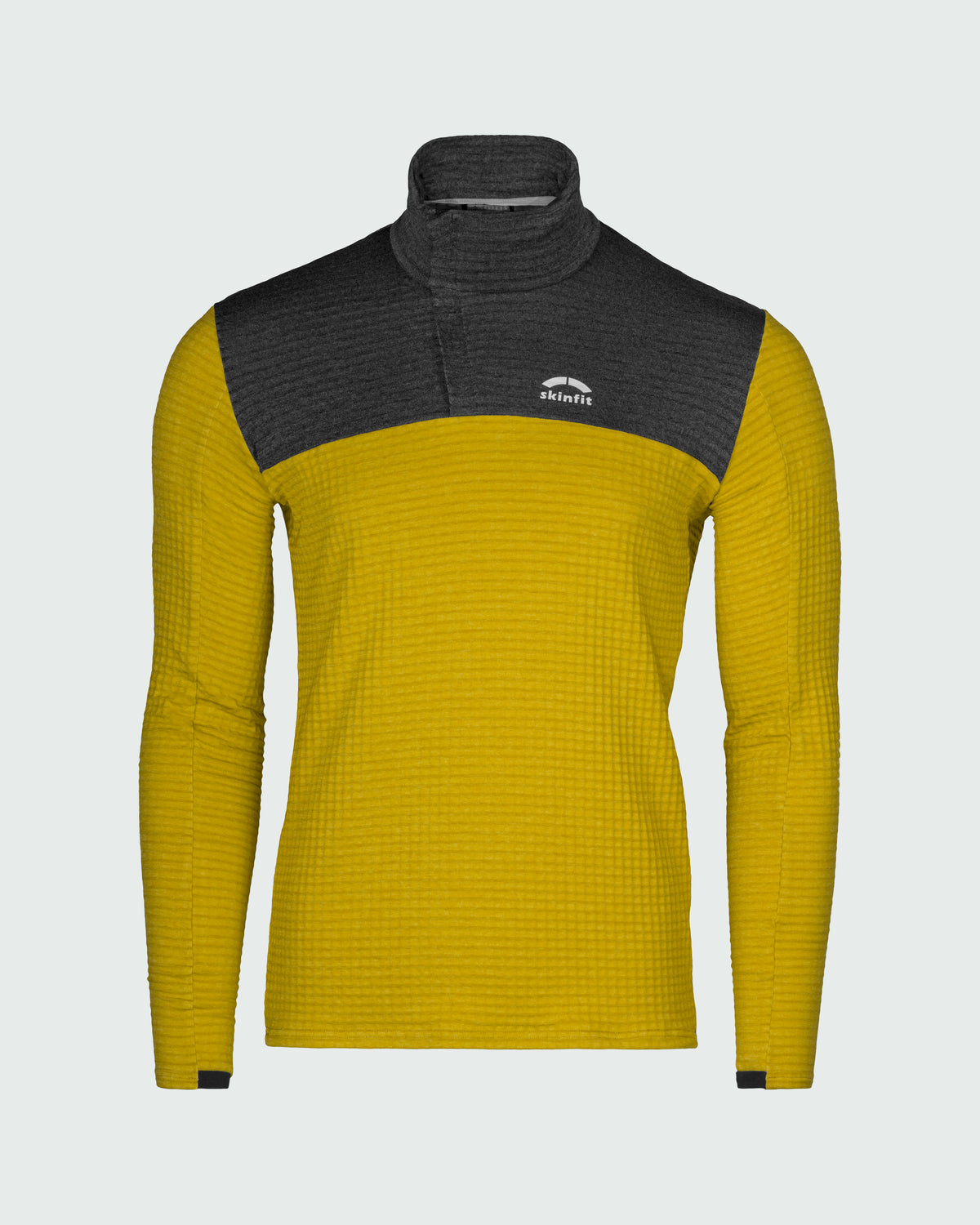 Ducan Flow Grid Longsleeve Zip Shirt