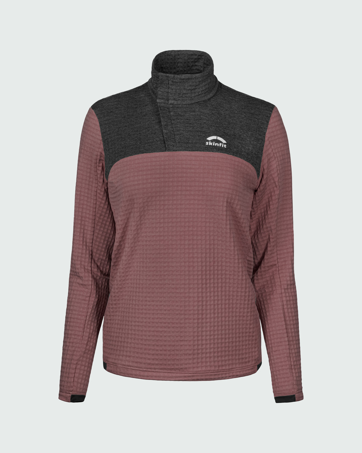 Ducan Flow Grid Longsleeve Zip Shirt W