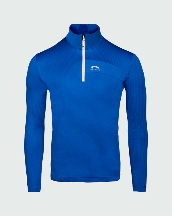 Mathon Active Grid Longsleeve Zip Shirt