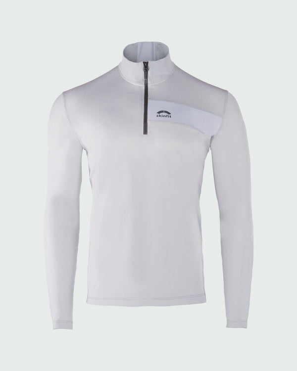 Mathon Active Grid Longsleeve Zip Shirt