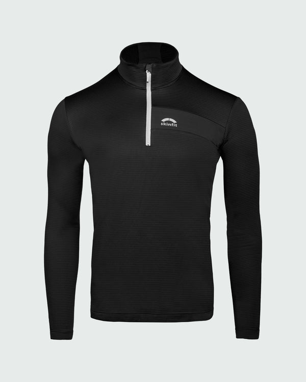 Mathon Active Grid Longsleeve Zip Shirt