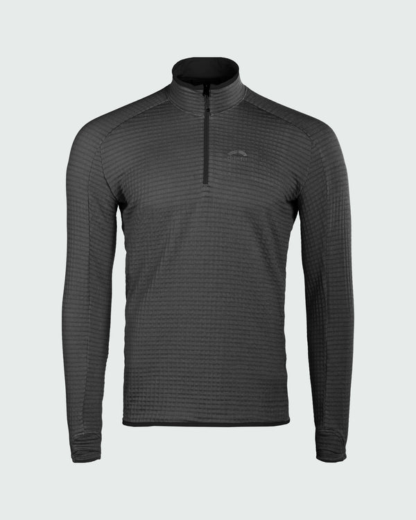 Fliana Active Grid Longsleeve Zip Shirt