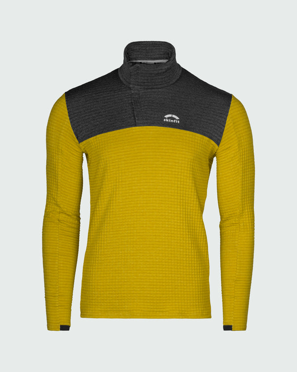 Ducan Flow Grid Longsleeve Zip Shirt