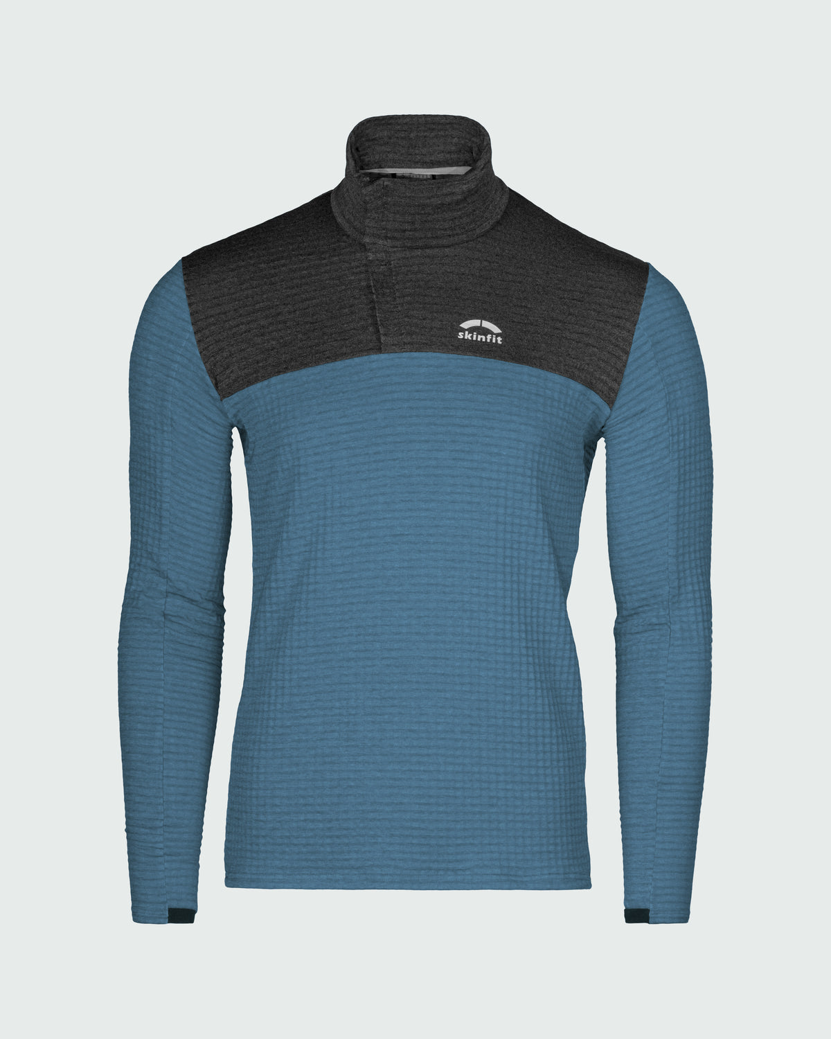 Ducan Flow Grid Longsleeve Zip Shirt