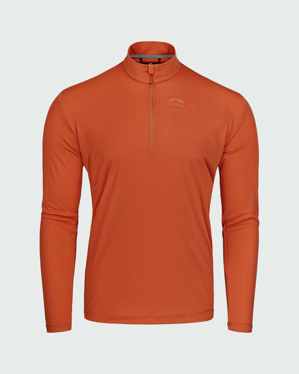 Mendrisio Dry Grid Longsleeve Zip Shirt