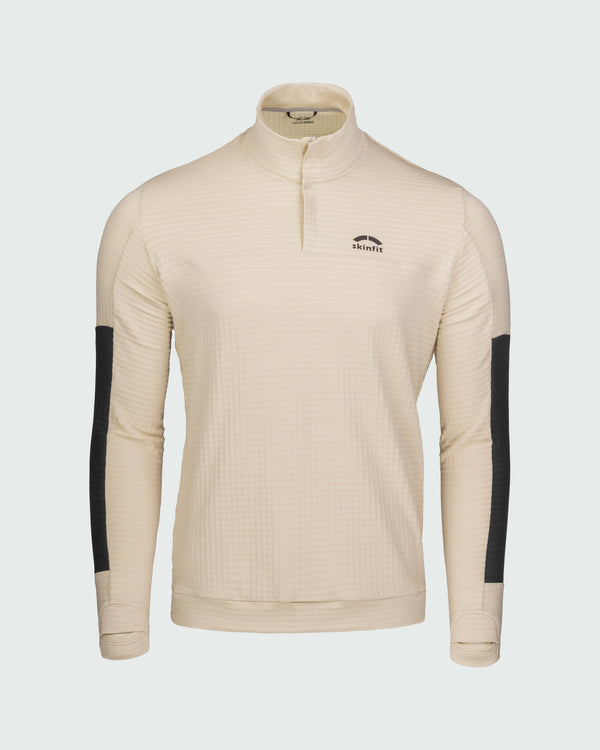 Ducan Flow Grid Longsleeve Zip Shirt
