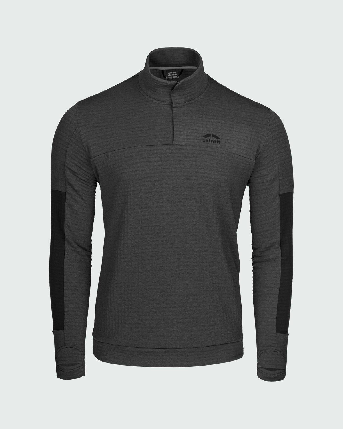 Ducan Flow Grid Longsleeve Zip Shirt