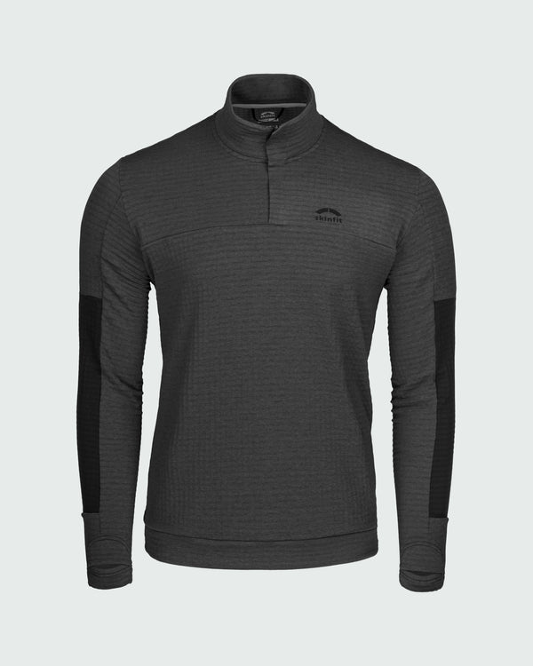 Ducan Flow Grid Longsleeve Zip Shirt
