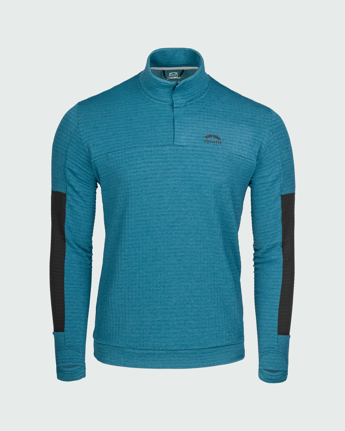 Ducan Flow Grid Longsleeve Zip Shirt