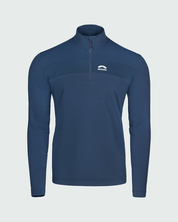 Buffalora Active Grid Longsleeve Zip Shirt