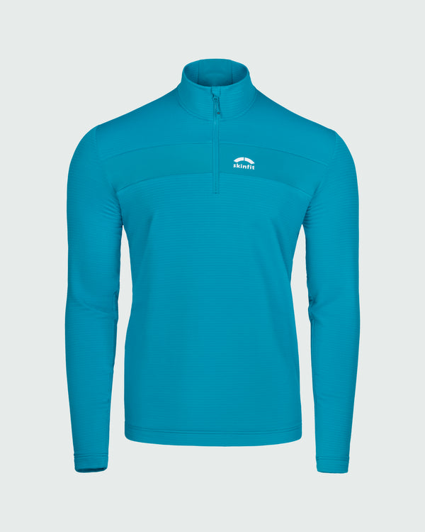 Buffalora Active Grid Longsleeve Zip Shirt