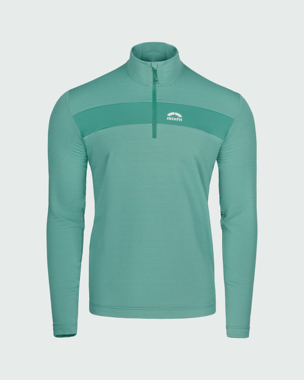 Buffalora Active Grid Longsleeve Zip Shirt