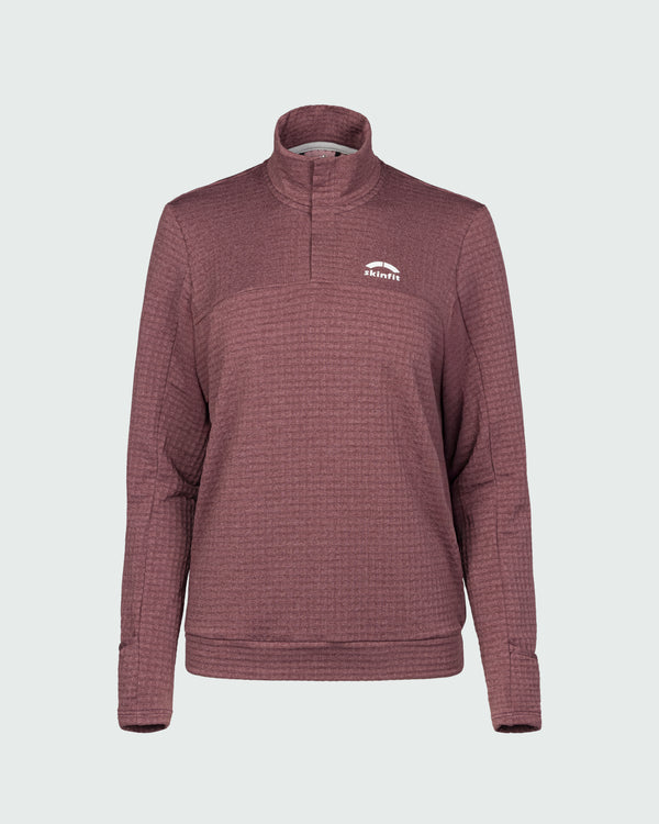 Ducan Flow Grid Longsleeve Zip Shirt W