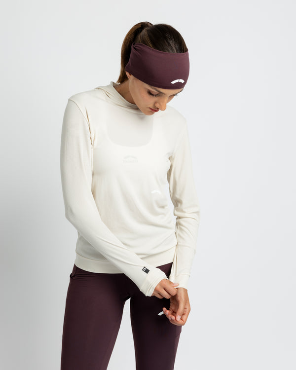 Mendrisio Dry Grid Hooded Longsleeve Shirt W