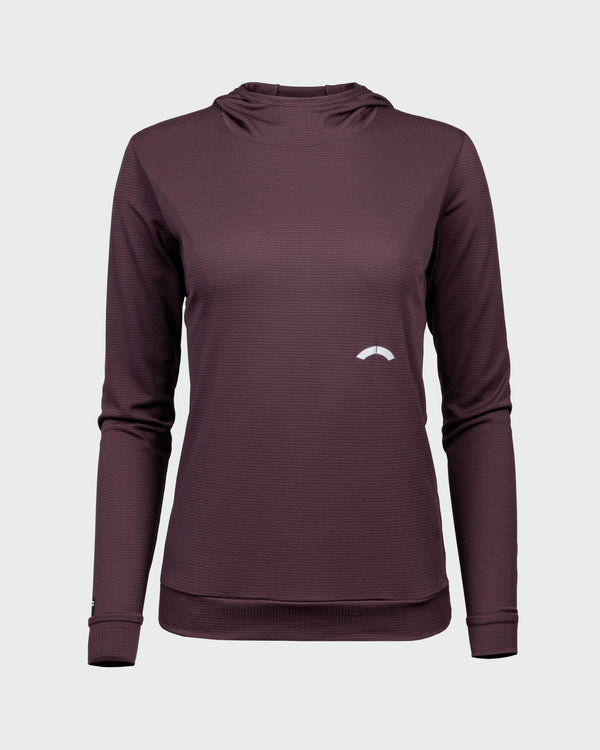 Mendrisio Dry Grid Hooded Longsleeve Shirt W