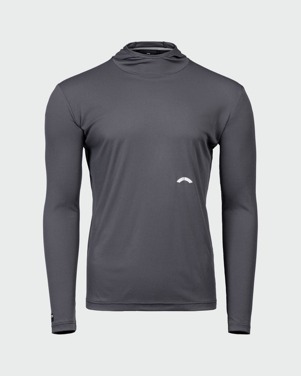 Mendrisio Dry Grid Hooded Longsleeve Shirt