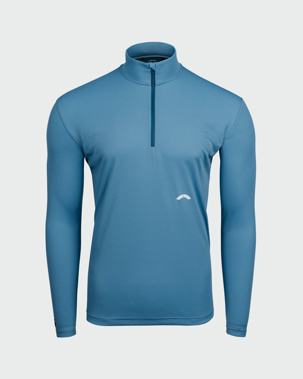 Mendrisio Dry Grid Longsleeve Zip Shirt