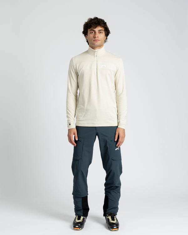 Buffalora Active Grid Longsleeve Zip Shirt