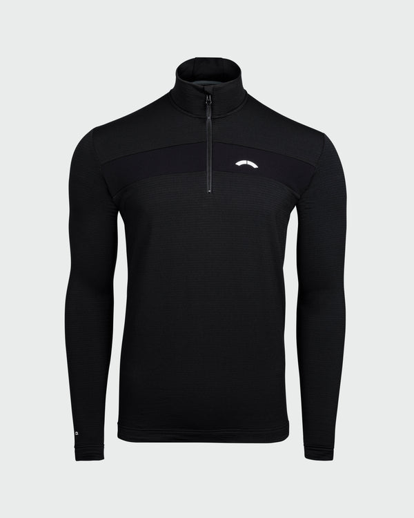 Buffalora Active Grid Longsleeve Zip Shirt