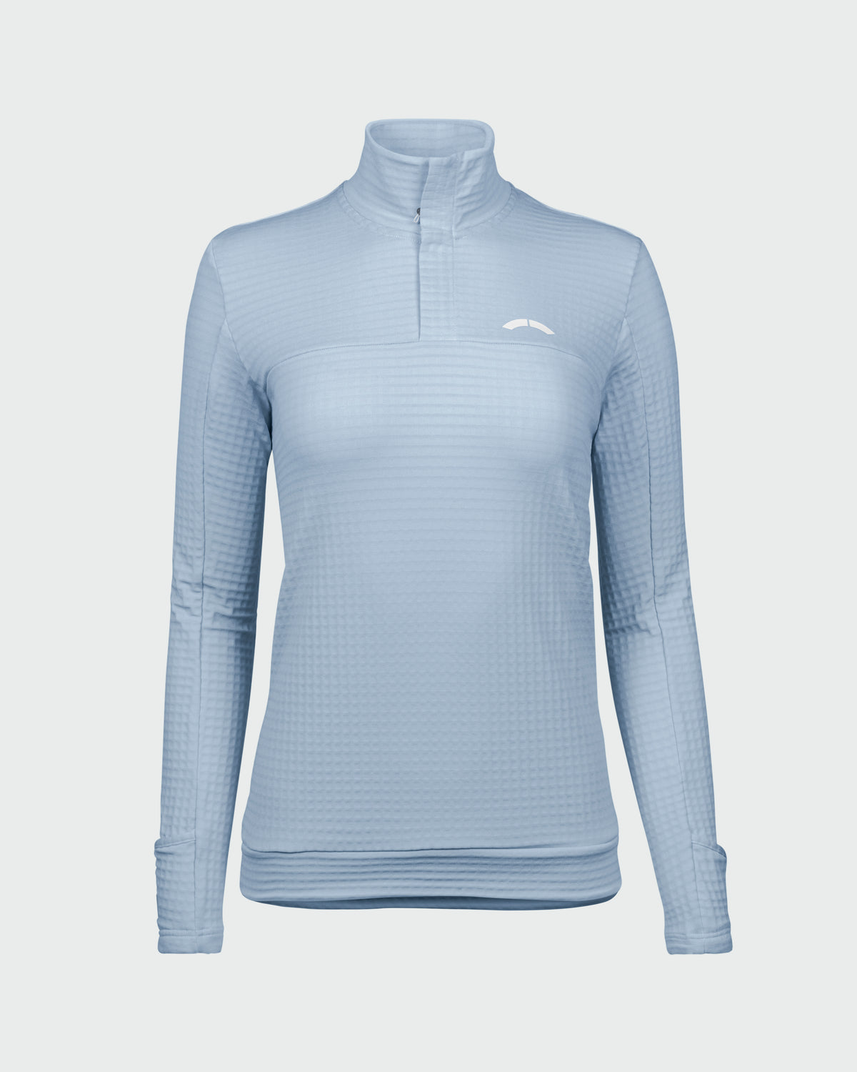 Ducan Flow Grid Long-Sleeve Zip Shirt W