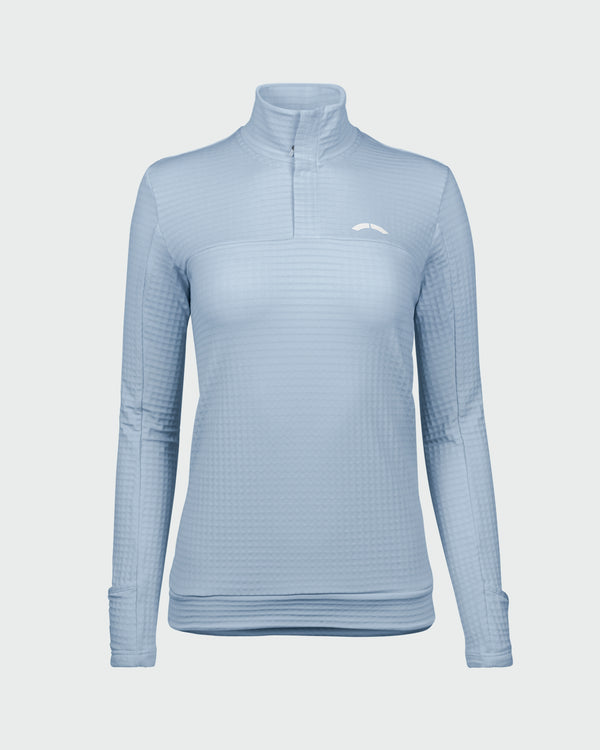 Ducan Flow Grid Longsleeve Zip Shirt W