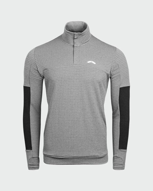 Ducan Flow Grid Longsleeve Zip Shirt