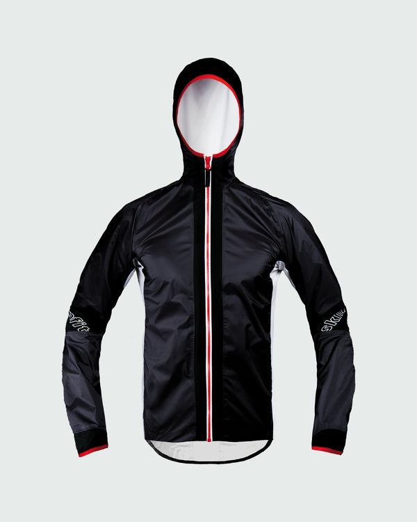 Val Müstair Hard Shell Cycling Hooded Jacket